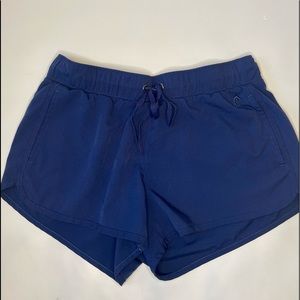 Head Womens athletic shorts, blue, size Medium